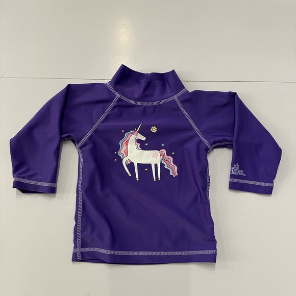 6/20$ UV SKINZ toddler baby rashguard UPF 50+ size 12-18 months - Picture 1 of 7